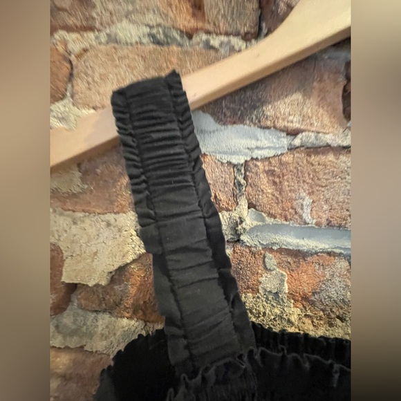 Black Ruched Top - Picture 3 of 5